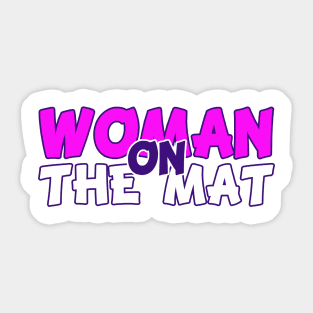 Wonman on The Mat Sticker